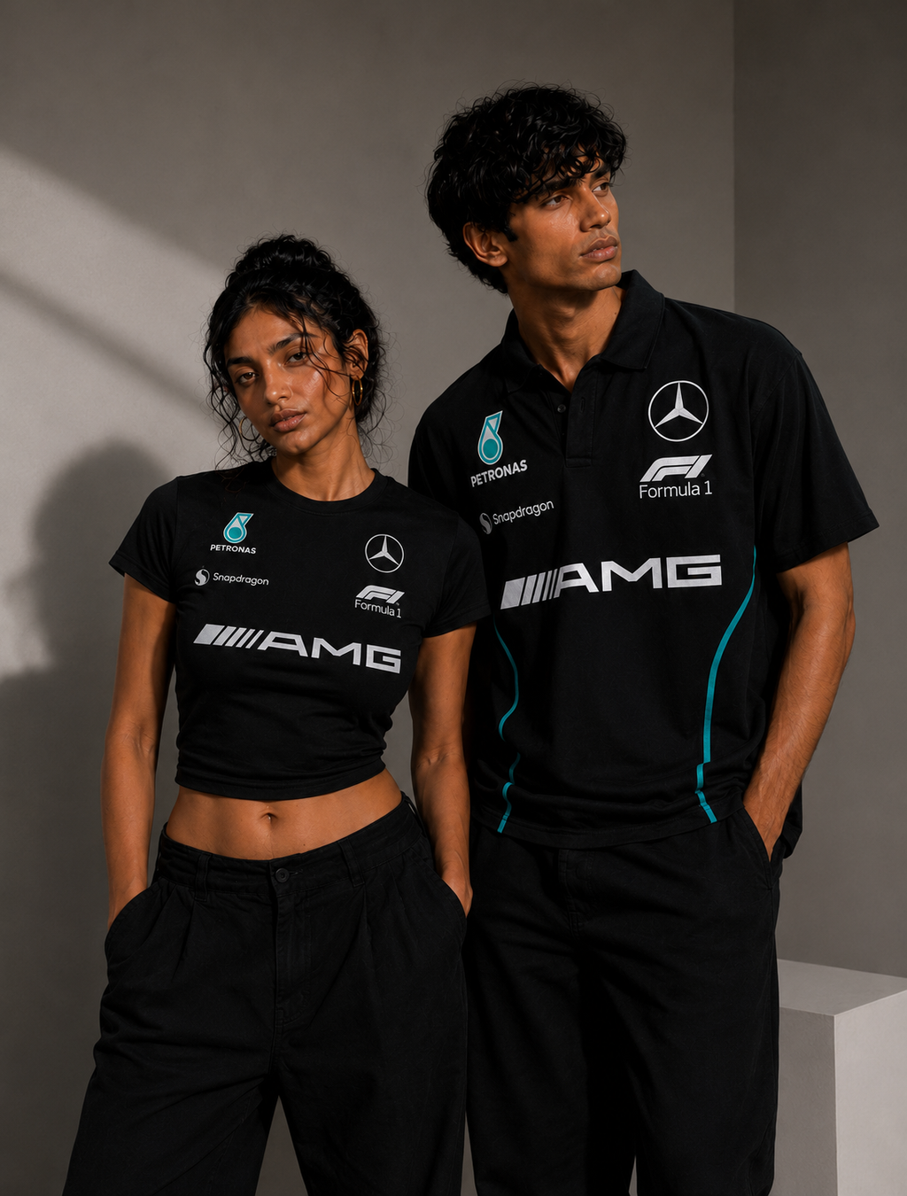 AMG - POLO x BABY TEE (SET OF 2)
