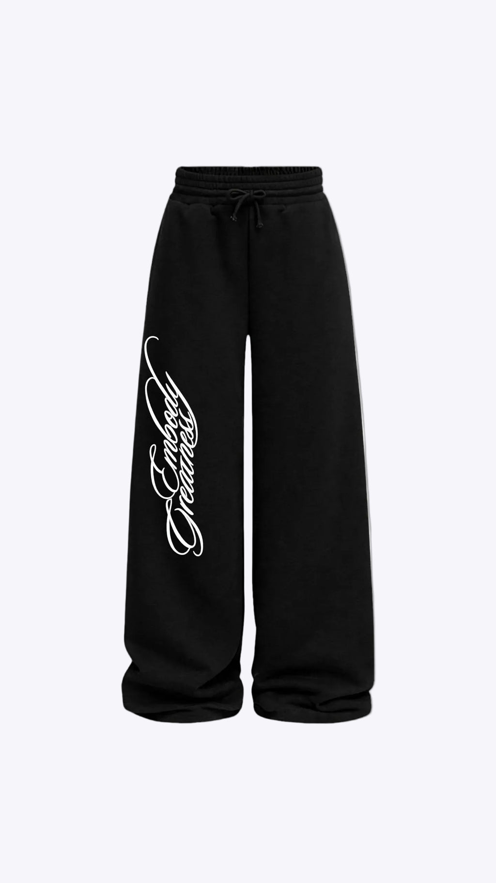 BLANKS UNISEX JOGGERS BLACK